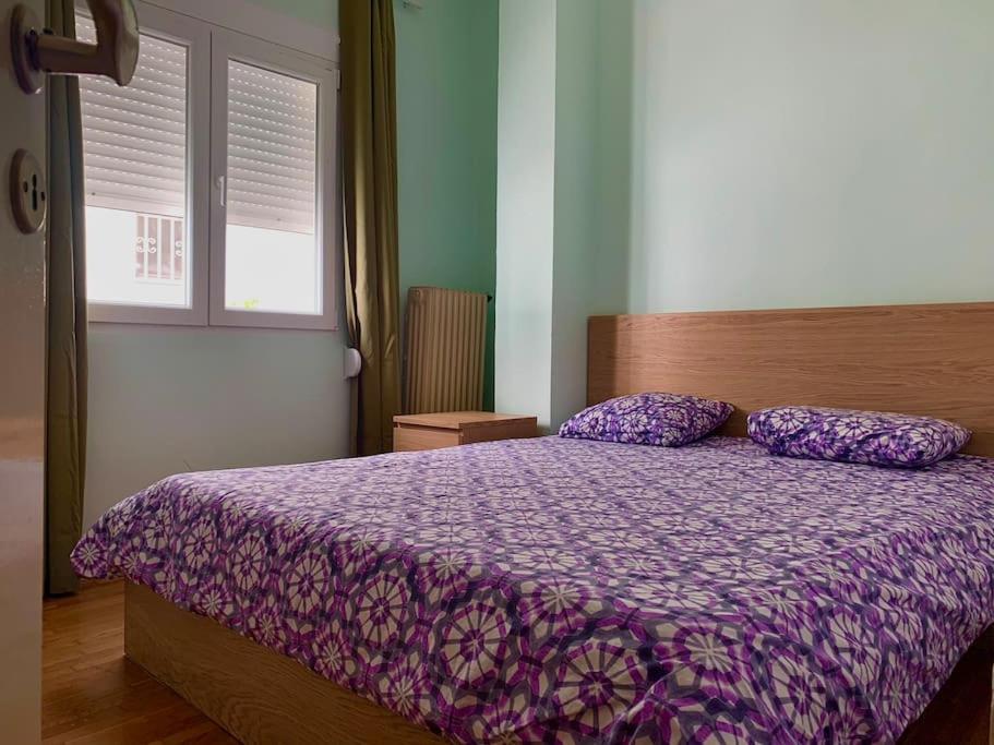 2 Bedroom Apartment 300 Meters Metro Aghios Loanis 雅典 外观 照片